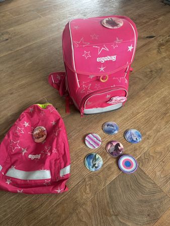 Schultasche Ergobag inklusive Turnsack und Kletties 