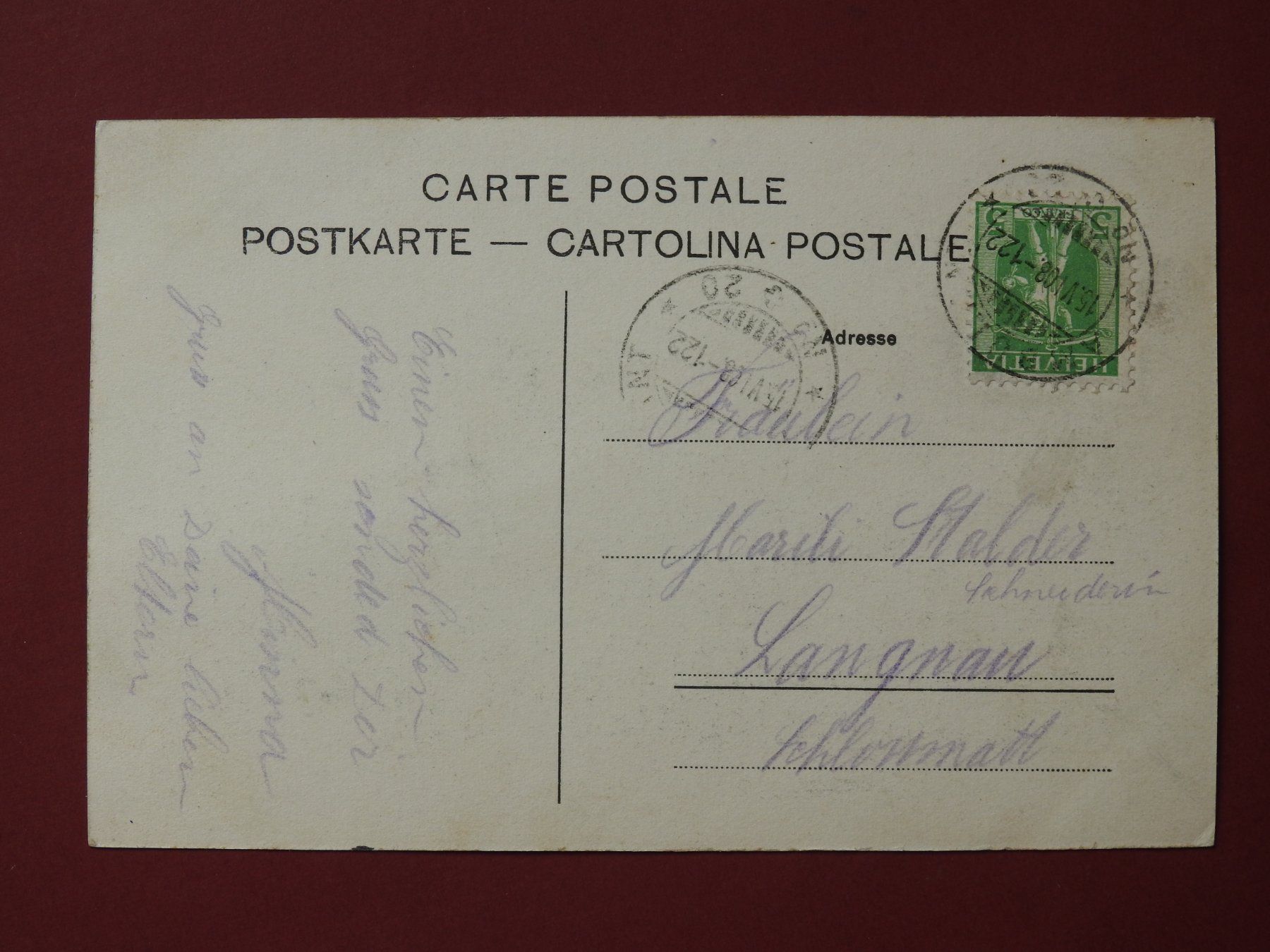 Cartoline postali: AK Goldau u. die Mythen – Usato da Rain venduto da 999-800-K 1