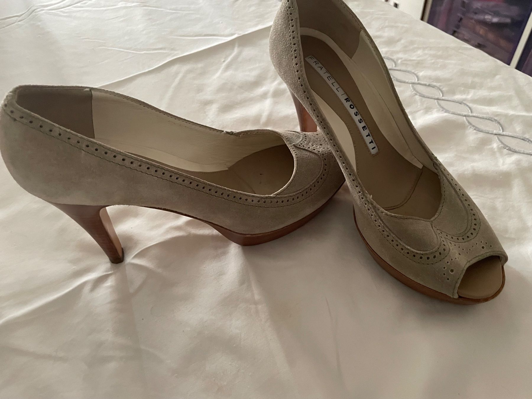 Chaussures ouvertes talon bois Fratelli Rossetti (Gebraucht) in Genève ...