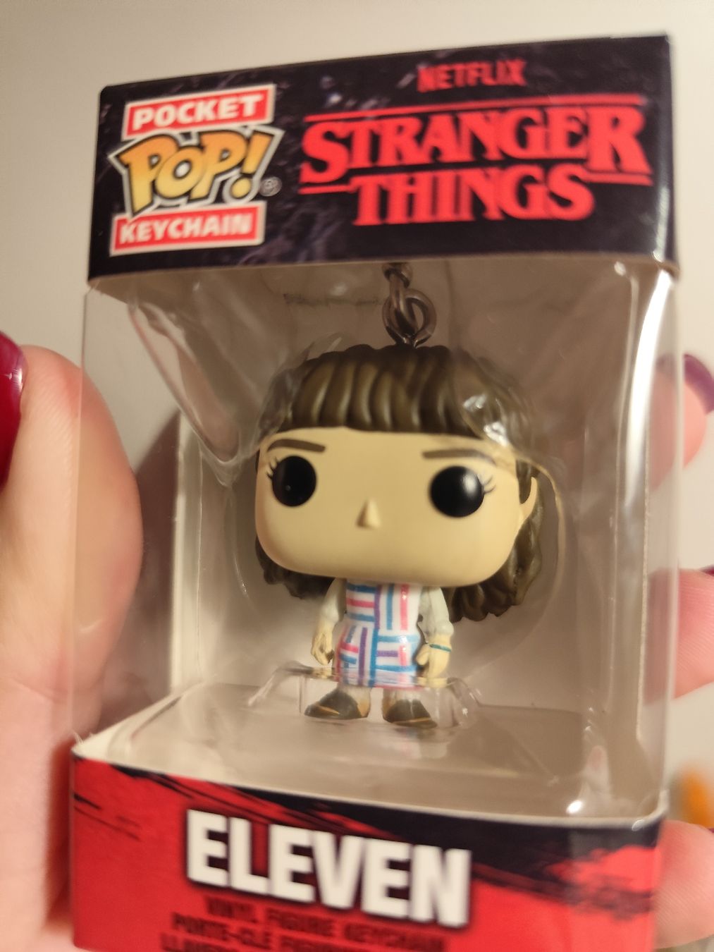 Portachiavi: Stranger Things Eleven Pocket Pop! Keychain - New! – Nuovo e nell'imballaggio originale da Mägenwil venduto da VintageGirly 1