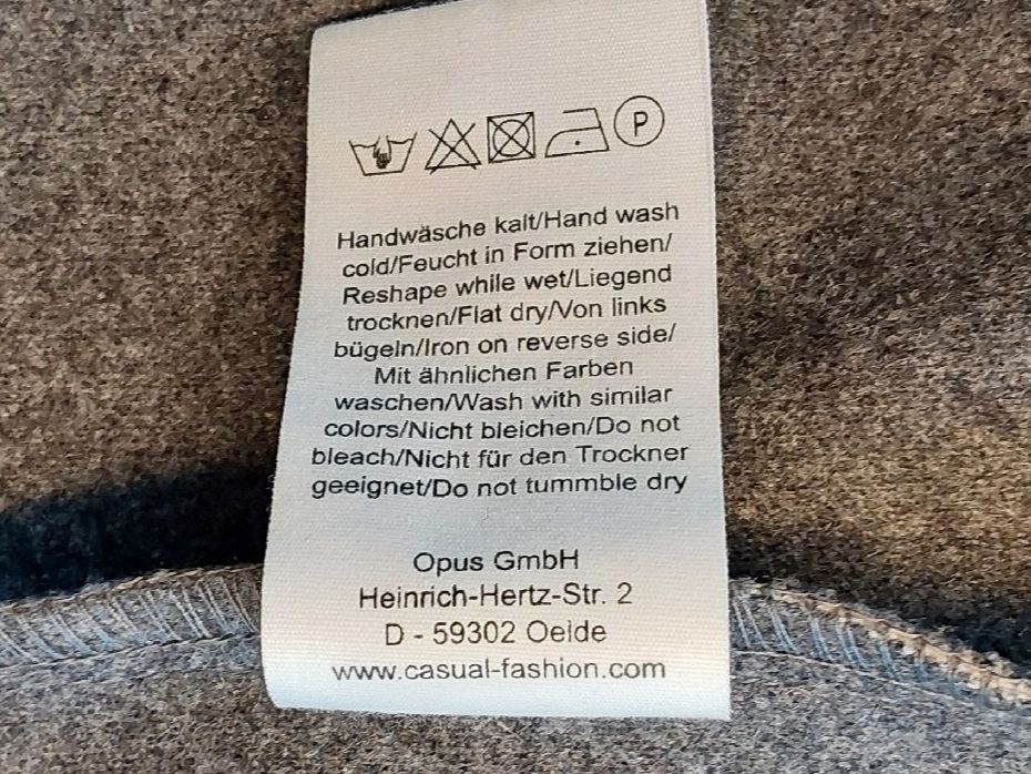 Opus Giacche: Jacke opus 40 mit Wolle beige und grau – Usato da Köniz venduto da scopello12 6