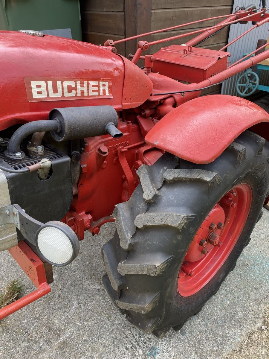 Bucher Trattori: Bucher KT 10 mit Anhänger – Usato da Bolken venduto da Eihwar 6