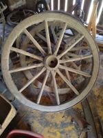 roue de char 90 cm, le lot de 4