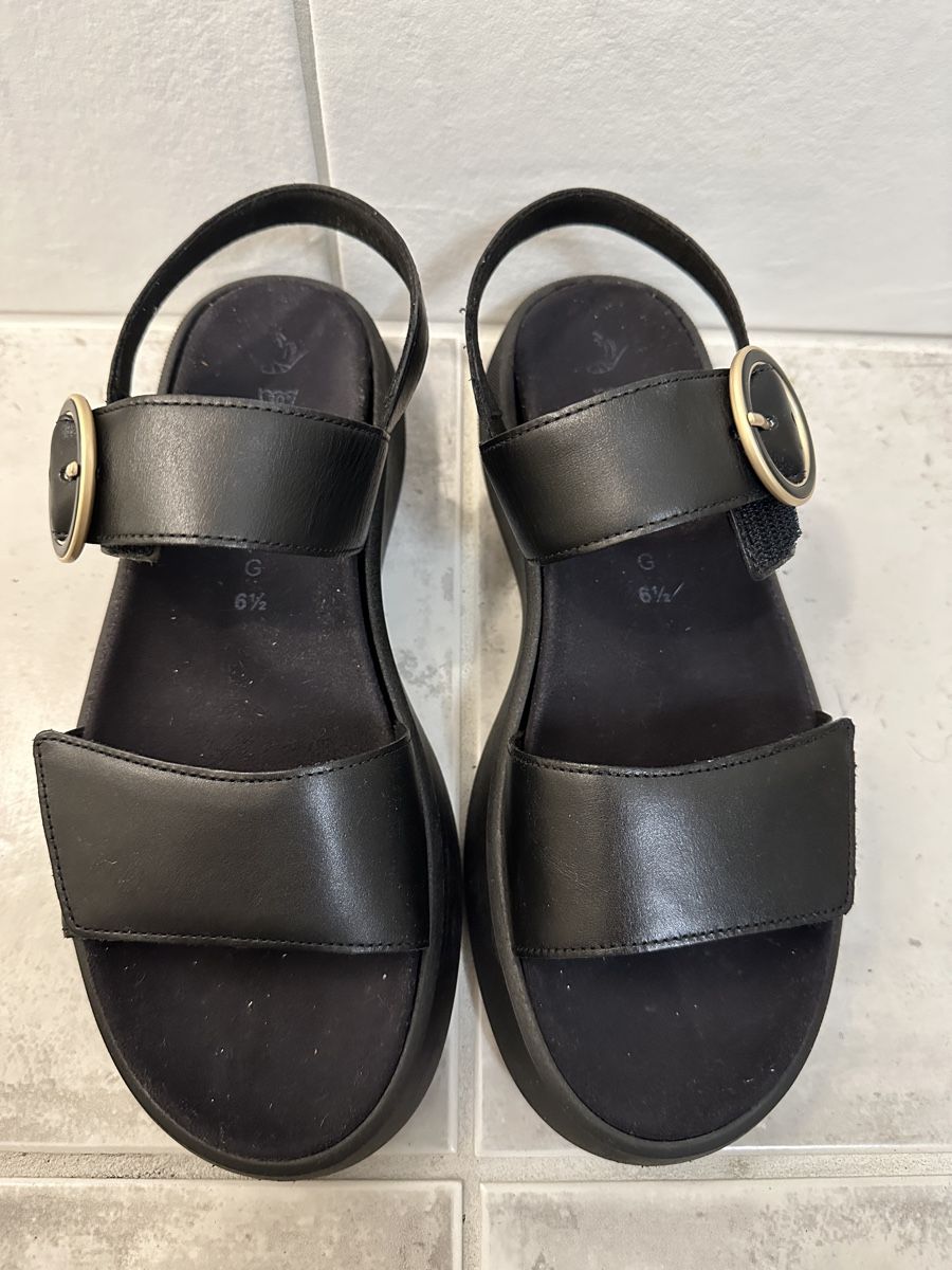 Gabor Scarpe da donna: Gabor Comfort Sandale schwarz, Grösse 40 – Usato da Pfeffingen venduto da Thobama 1