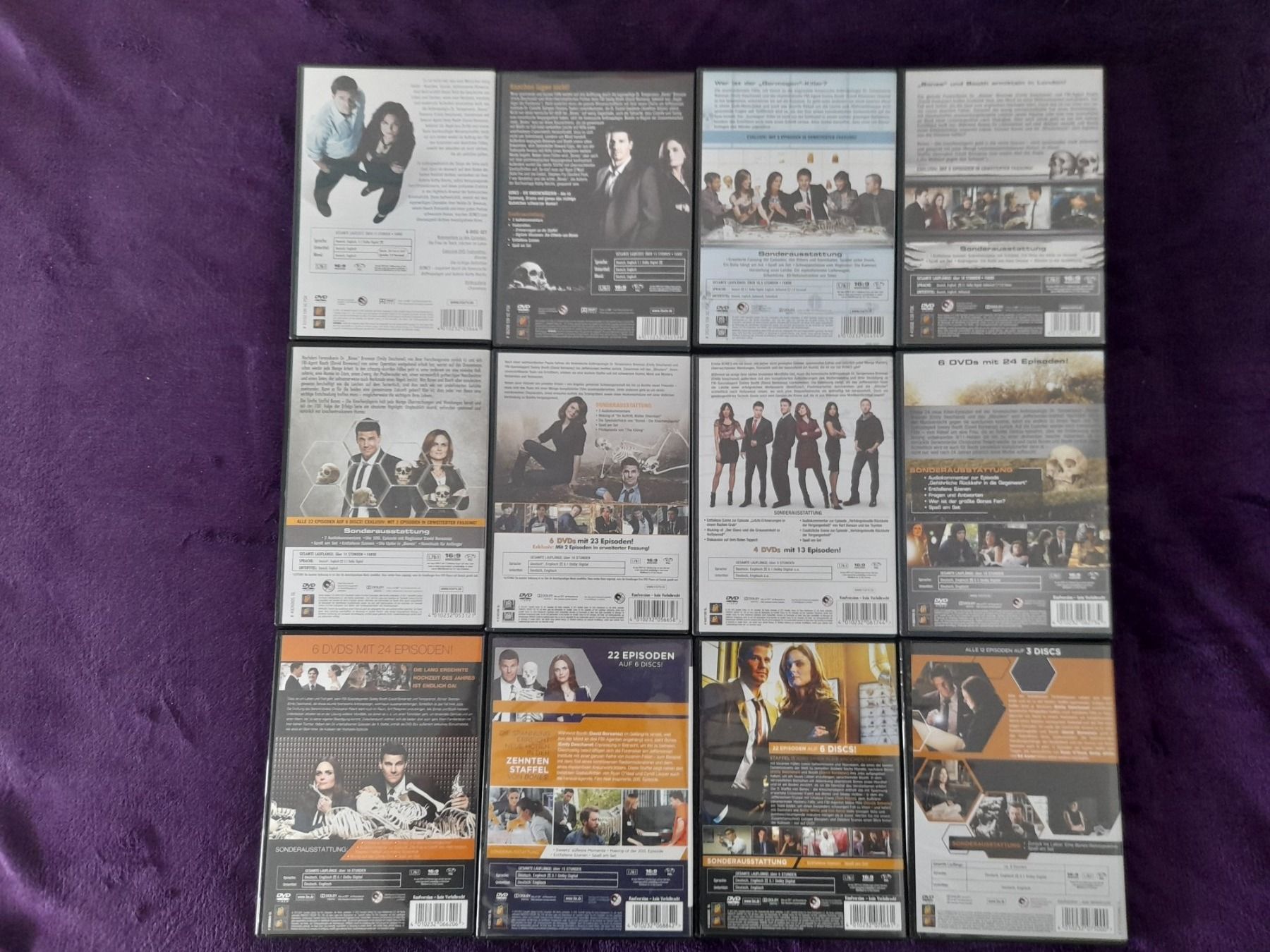 Tutti i DVDs: BONES   STAFFEL 1 -  12   ORIGINAL - VERSION – Usato da Aesch BL venduto da Burschi59 2