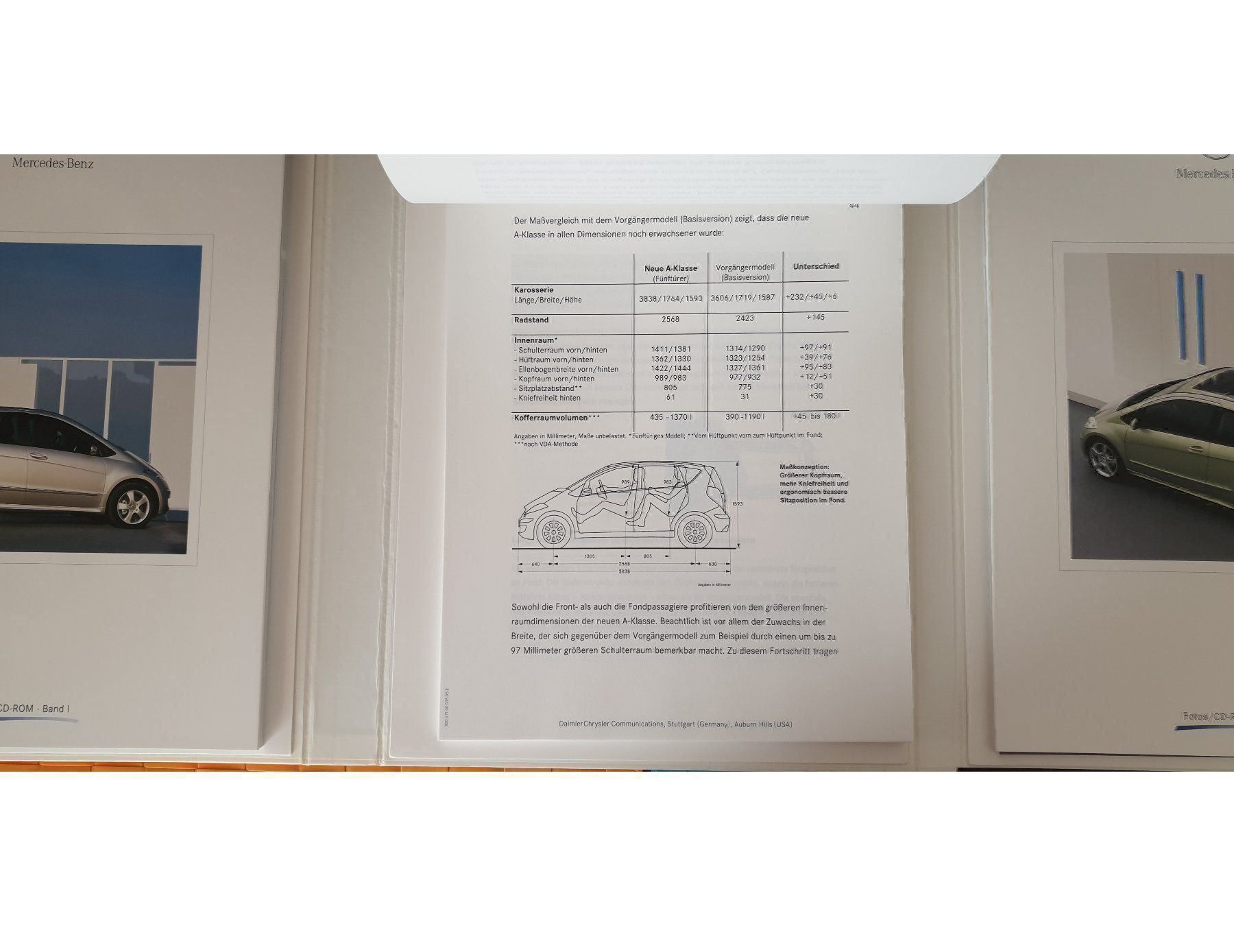 Riviste & Magazine: MERCEDES A-KLASSE - Prospekt / Pressemappe / CD Press Kit – Nuovo (secondo la descrizione) da Viganello venduto da CARLiteratur 7