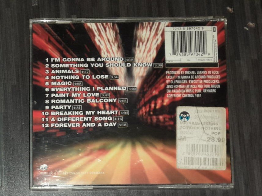 CD: Michael Learns To Rock - CD - Nothing to Lose – Usato da Steffisburg venduto da FutureOne 1