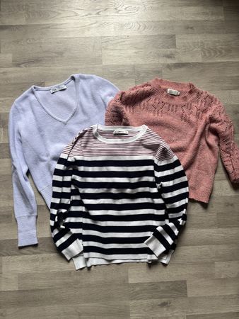 Lot de 3 pulls taille S Zara et Molly Bracken,