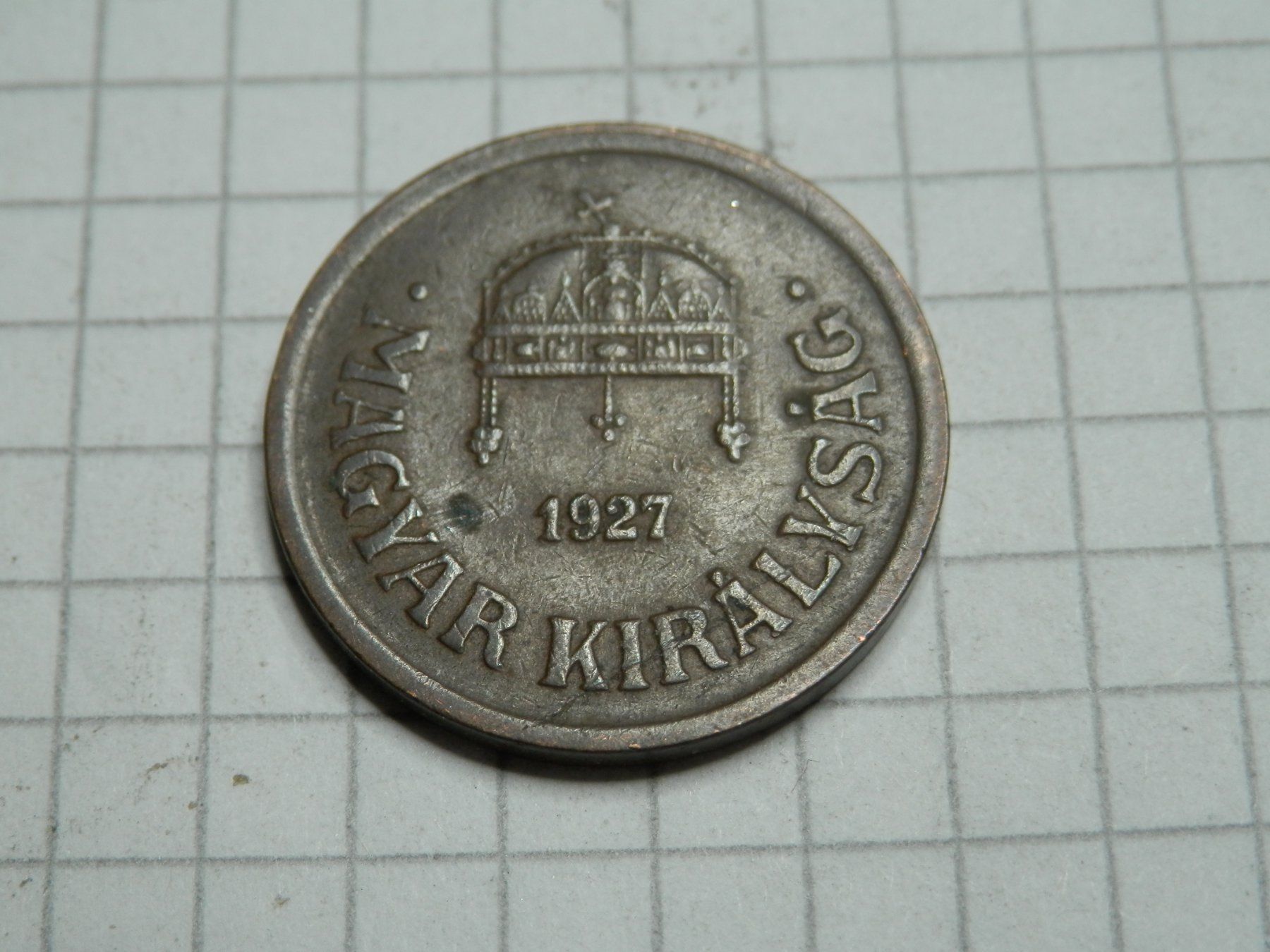 Tutti le monete: Ungarn 2 Filler, 1927 – Usato da Weiach venduto da weiach81