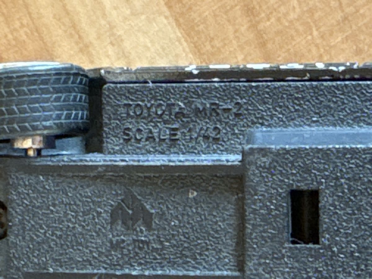 Toyota Modellini d'auto: Modellauto Toyota MR2 1/45 – Usato da Rümlang venduto da euqinom16 3