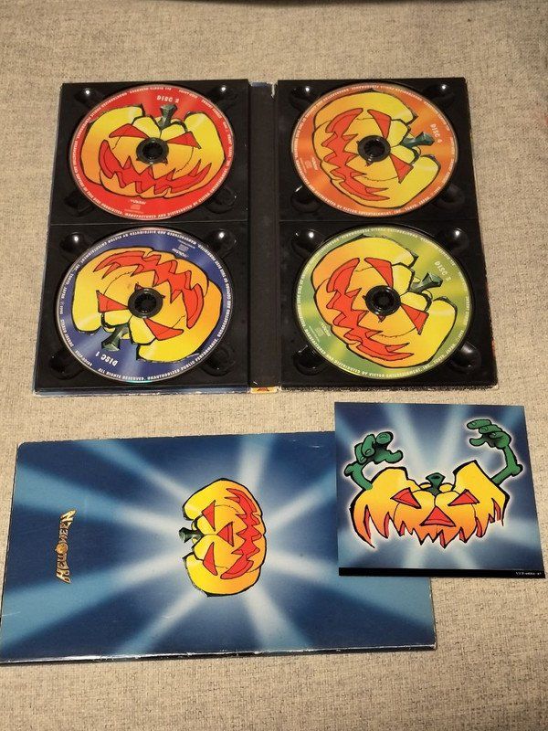 CD: HELLOWEEN Pumpkin Box 4 CD SET JAPAN – Usato da Gersau venduto da pjs_687j 1