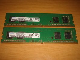 2 Stück 8gb ddr4 3200. Details siehe Bildern.