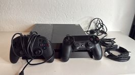 Sony PlayStation 4 PS4 500GB + 2 Controller 