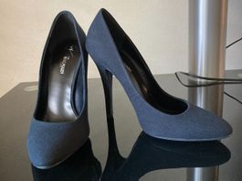 Escarpins noirs Balmain, T.38.5