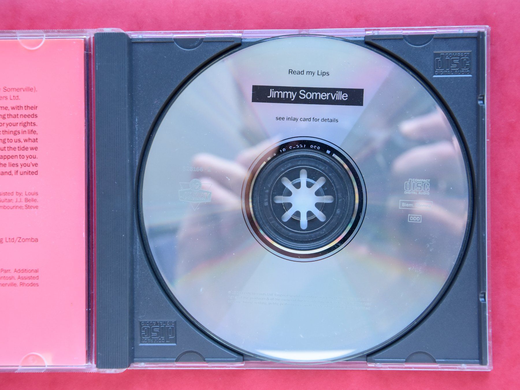 CDs: Jimmy Somerville - Read My Lips – Gebraucht aus Belmont-sur-Yverdon von ag97 1
