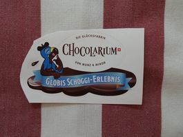 Abziehbild Chocolarium - Globis Schoggi-Erlebnis - G1416
