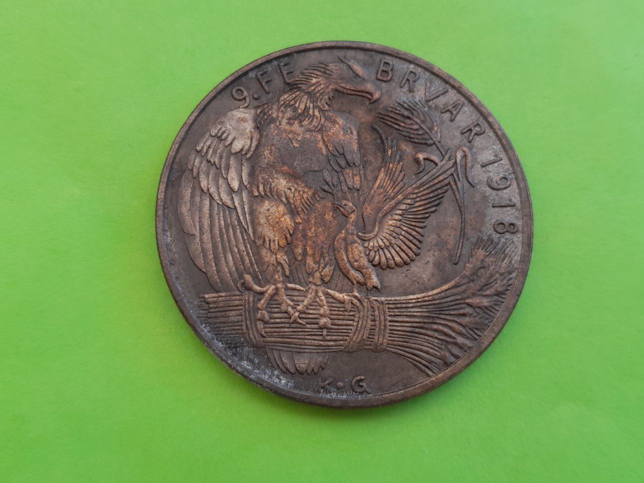 Tutti le monete: Medal Ukraine 1918, 20g – Usato da Aarau venduto da Reto_BA_01 1