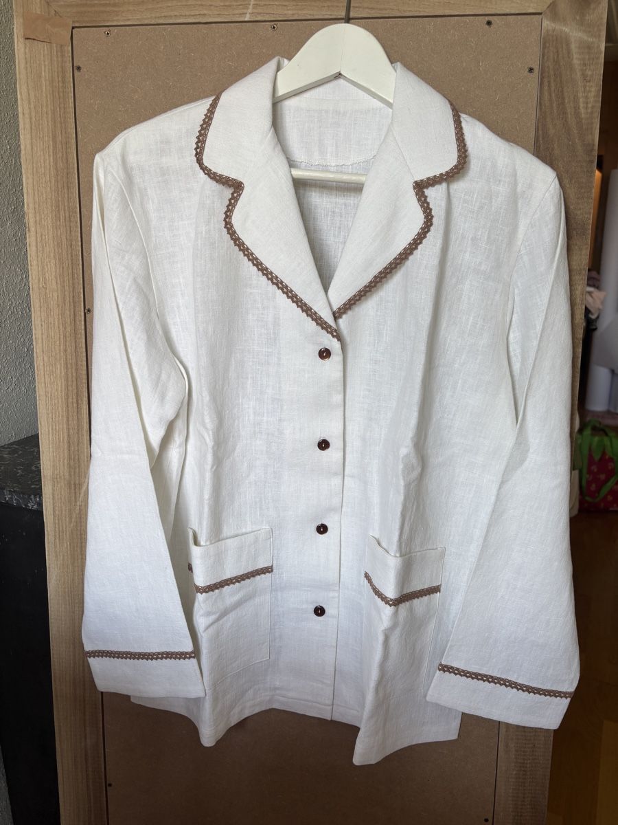 Giacche: Veste en lin vintage  – Usato da St-Saphorin-Lavaux venduto da selb94