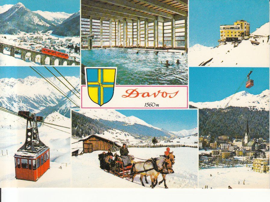 Ansichtskarten: Davos 1981 – Gebraucht aus Bürglen TG von StampGraf