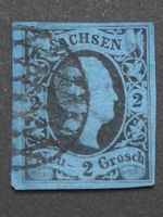 Sachen Mi-Nr.7 gestempelt Gutes Erhaltung 70 Fr