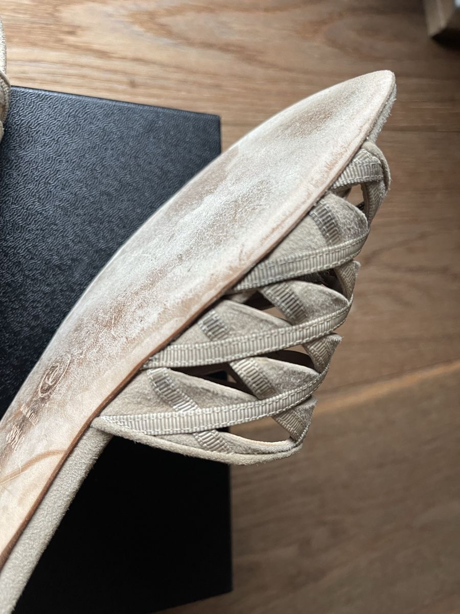 Chanel Damenschuhe: CHANEL SANDALEN, Grösse 39.5 – Gebraucht aus Mauren von toppiloppi 4