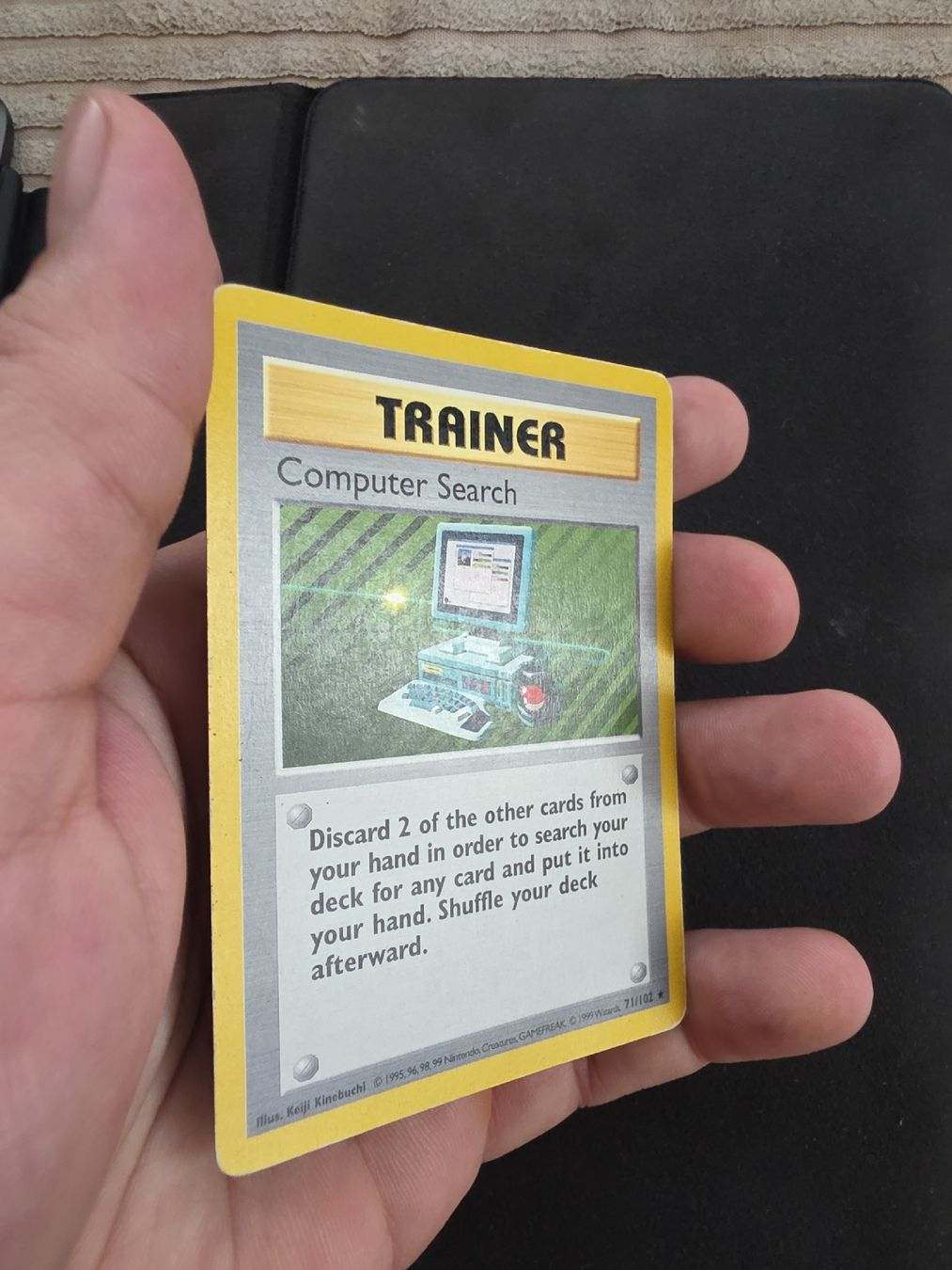 Pokémon Carte collezionabili: Pokémon Karte Computer Search Base Set Shadowless – Usato da oberbuchsiten venduto da thug4 1