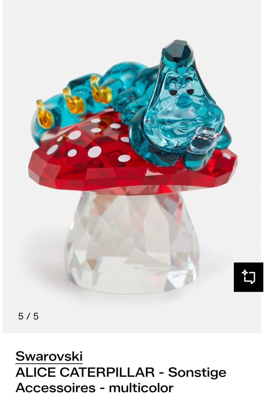 Swarovski Statuette: SWAROVSKI ALICE CATERPILLAR – Nuovo e nell'imballaggio originale da Möriken AG venduto da rowyta 1