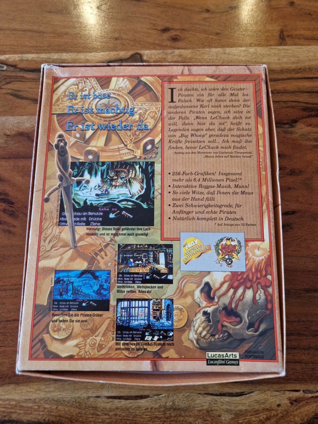 Giochi: Le Chuck's Revenge Monkey Island 2 / PC IBM – Usato da Rain venduto da Rou_z26r 1