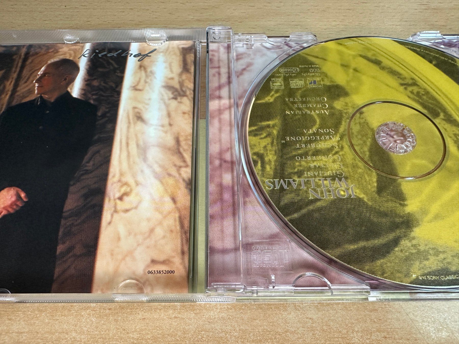 CD: G2 Schubert Giuliani John Williams Plays Schubert & Giuliani – Usato da Rikon im Tösstal venduto da Alpenmutz 2