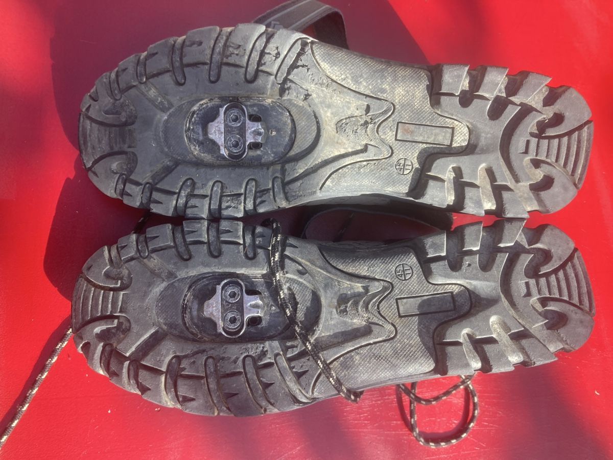 Scarpe da uomo: Bikeschuhe SPD 45 – Usato da Humlikon venduto da schoko_ede 3