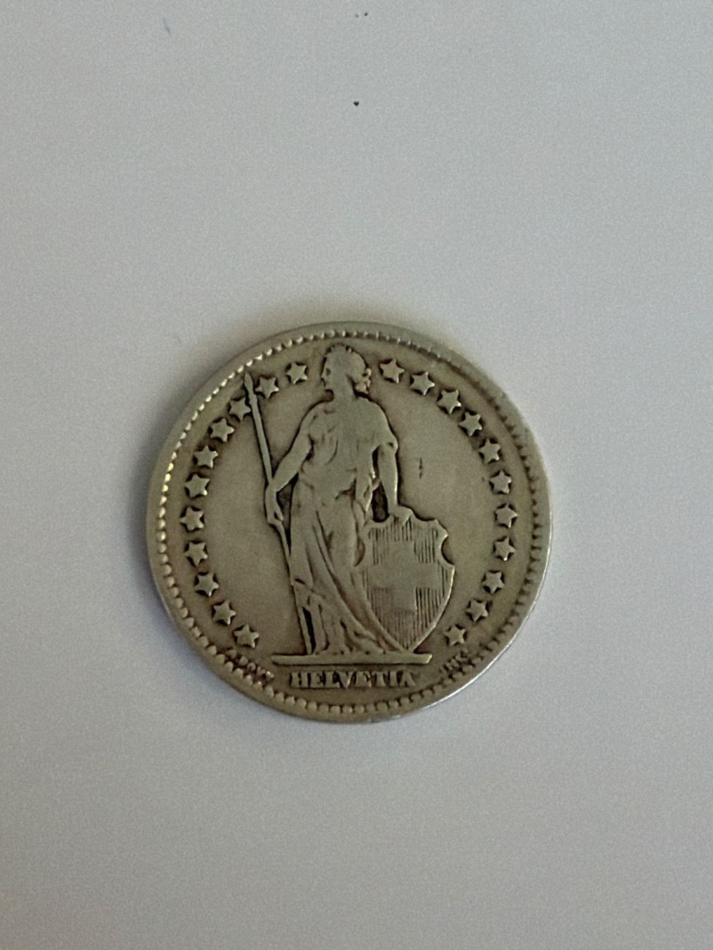 Alle Münzen: 1.- silber 1906 (40) – Gebraucht aus Bonstetten von juliestore 1