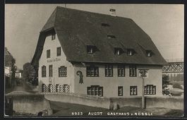 AK Augst, Gasthaus zum Rössli, 1927