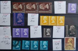 Hong Kong Lot mit besseren Werten Kat. 105 Euro