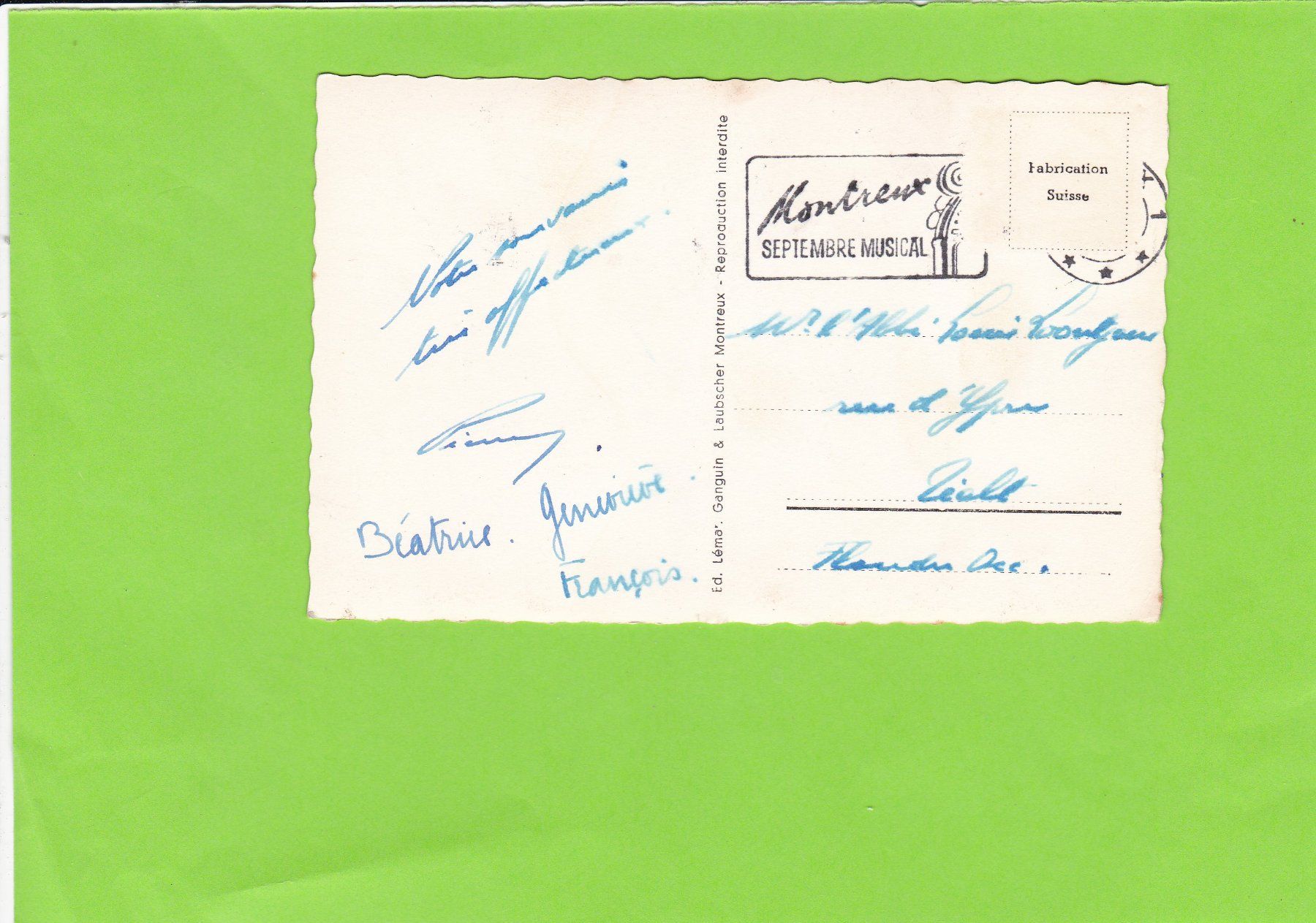 Cartoline postali: Ile de Salagnon – Usato da St. Peterzell venduto da neckertal 1
