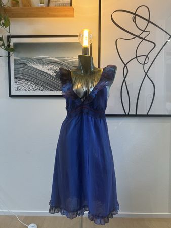Sommerkleid Gr. 38 mit Rückenausschnitt