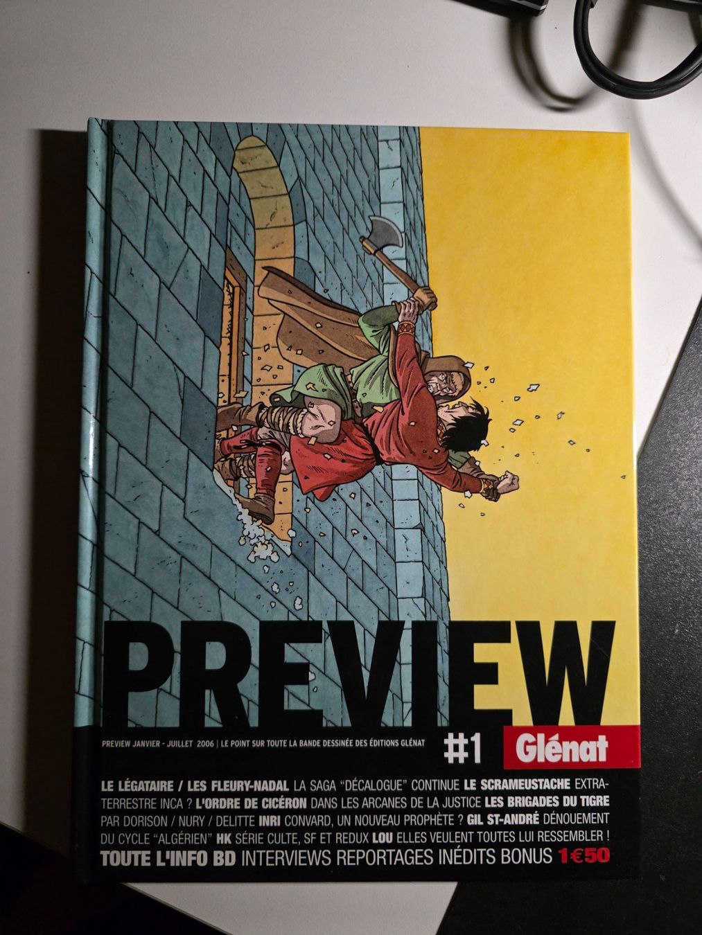 Fumetti: Comic Preview Glénat 1 - 2006 – Usato da Walterswil BE venduto da Lonitti