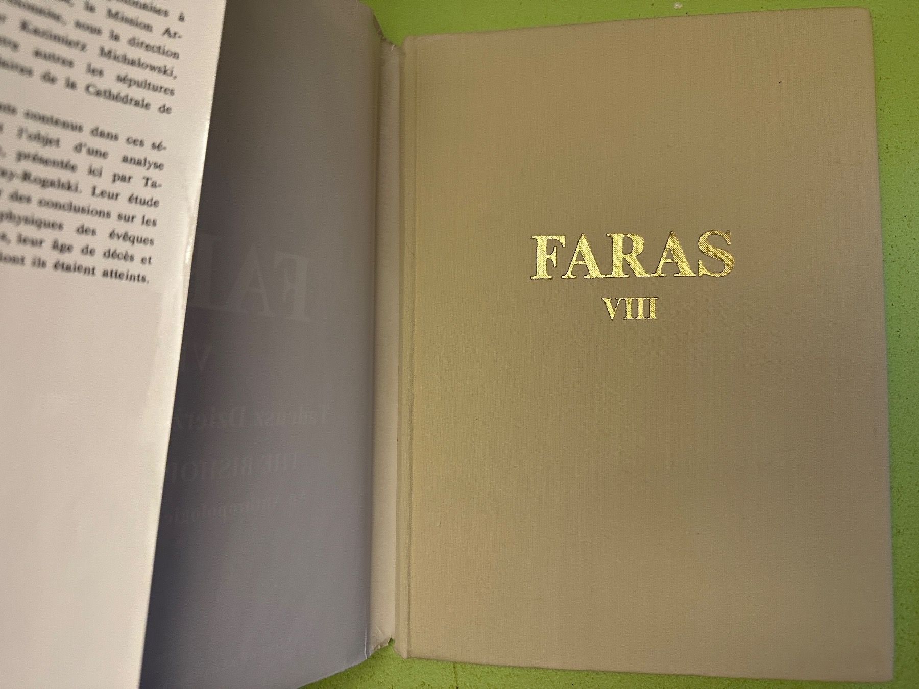 Libri: Tadeusz Dzierzykray-Rogalski: Faras VIII. – Usato da Zürich venduto da allp 1