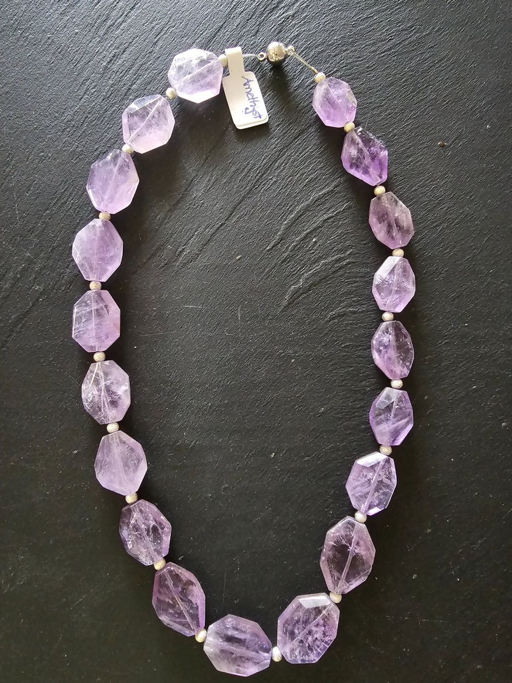 Catenine: Amethyst Halskette – Nuovo (secondo la descrizione) da Aarberg venduto da Fischkeller