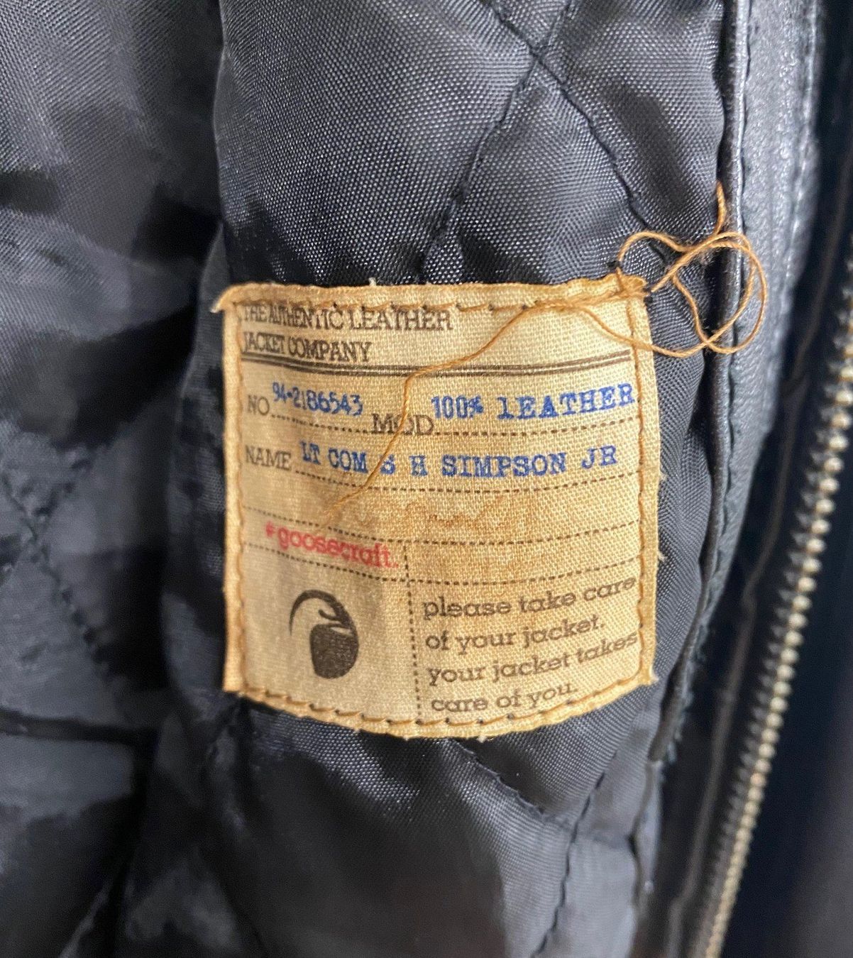 Jacken: Lederjacke Goosecraft Biker933 Grösse: M – Gebraucht aus Appenzell von sputnik84 3