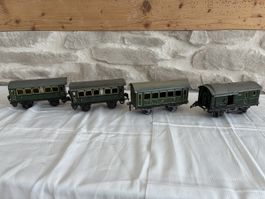 Personen und Güterwagen Set Buco