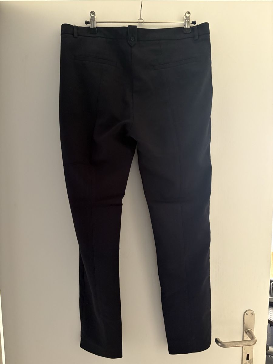 More & More Pantaloni: More & More Stoffhose, Grösse 38, dunkelblau – Usato da Worb venduto da glu_m75x 1