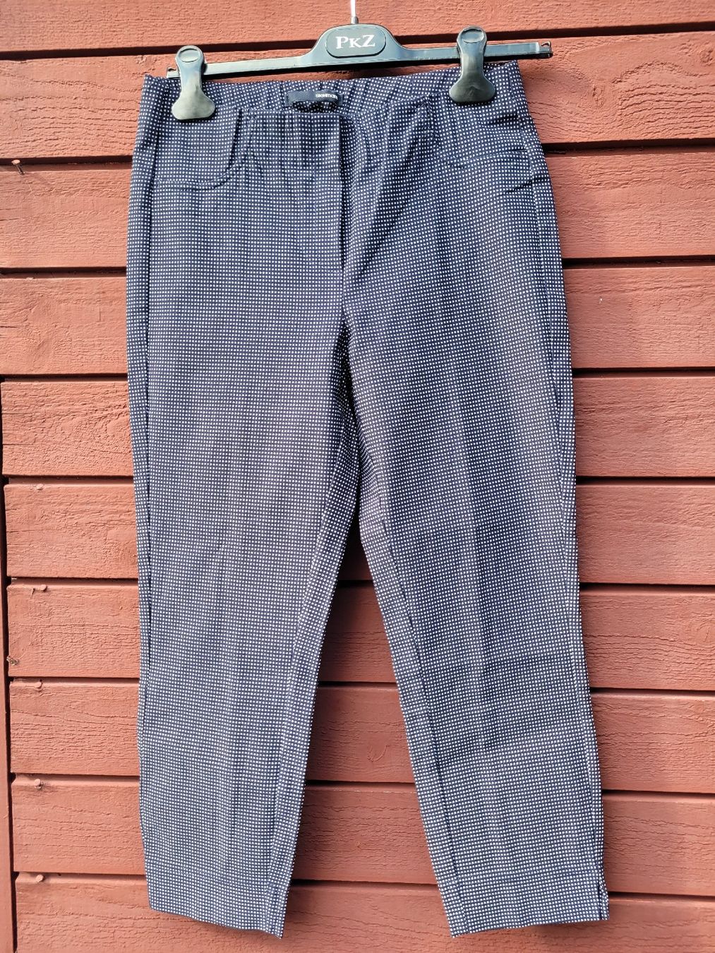 Pantaloni: Stehmann Hose blau gepunktet, Grösse 40 – Nuovo (secondo la descrizione) da Richterswil venduto da MANANA_24 1