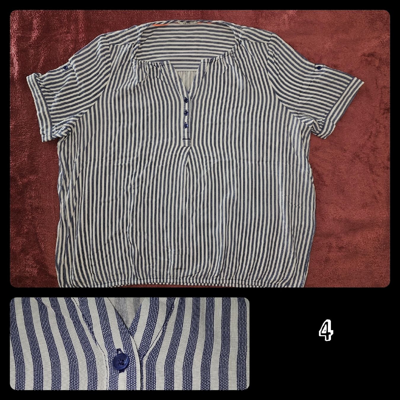 Cecil Top: Top, hellblau-weiss, Cecil, XL, NEU – Nuovo (secondo la descrizione) da Heiden venduto da Taronia