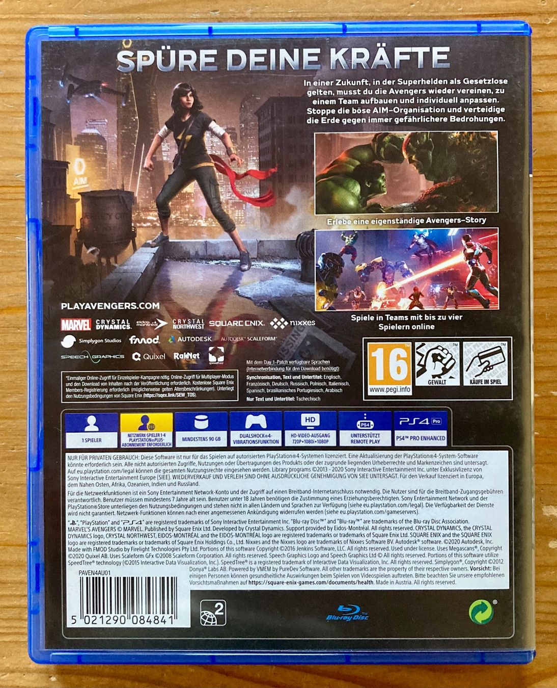 Sony Giochi: Marvel Avengers - PS4 – Nuovo (secondo la descrizione) da Zürich venduto da Djmotionch 3