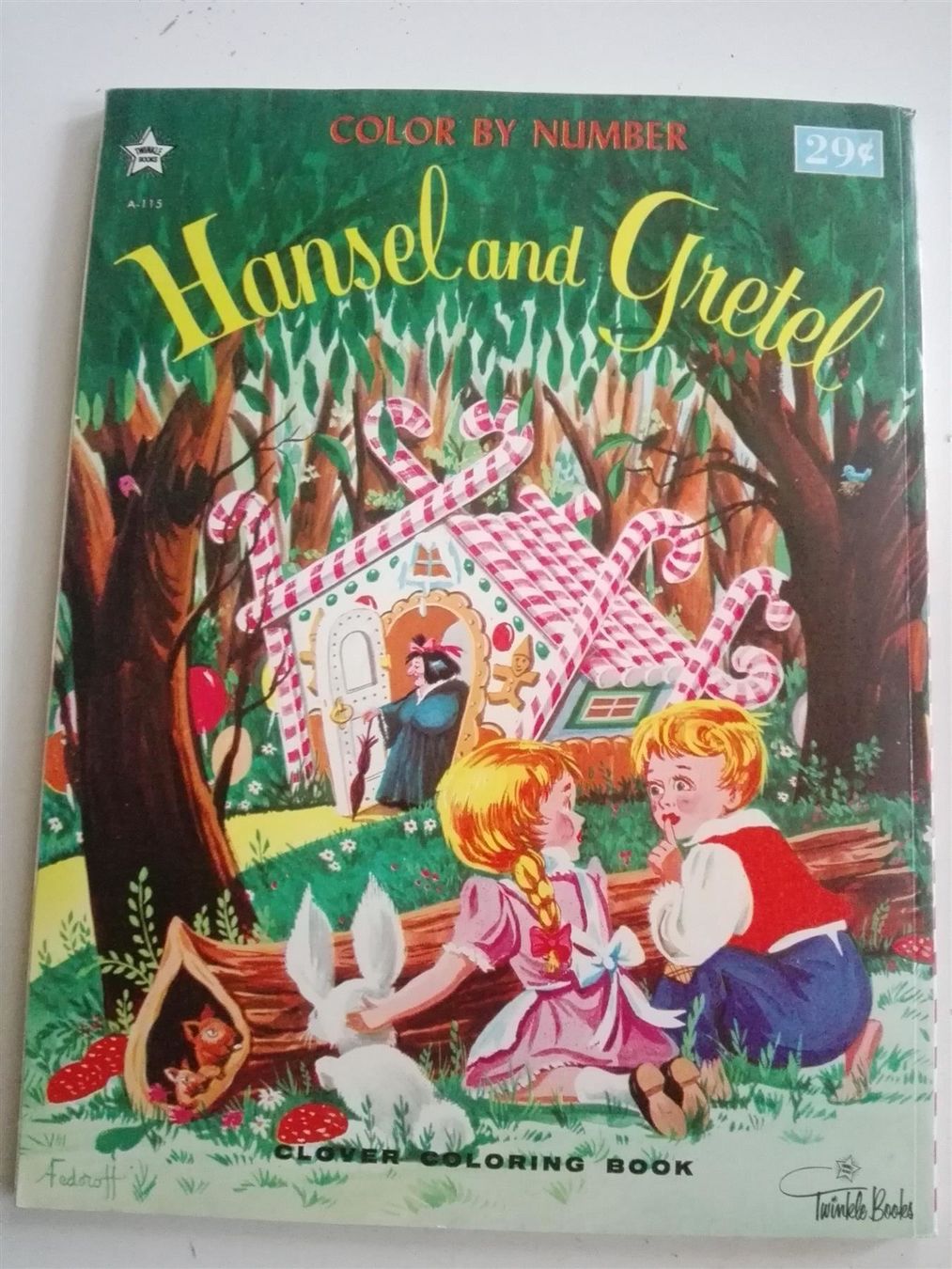 Libri: Hansel and Gretel (Clover Coloring Book) – Usato da St.Gallen venduto da elk2022 8