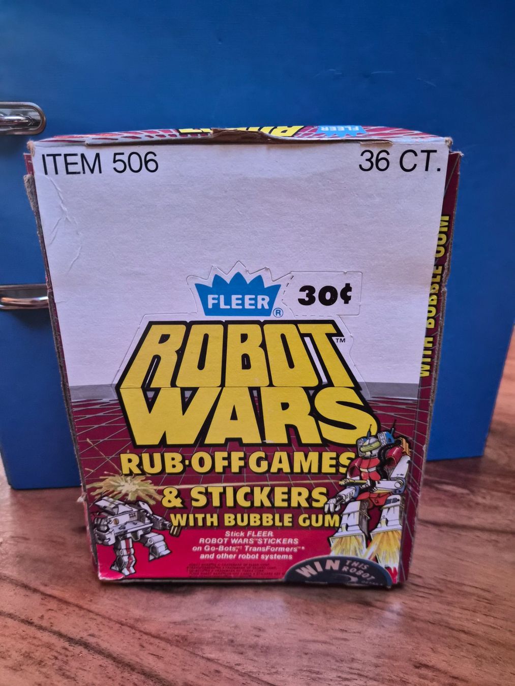 Sammelbilder & Trading cards: TRADING CARDS ROBOT WARS 1985 – Neu und originalverpackt aus Schönenberg ZH von heaangst