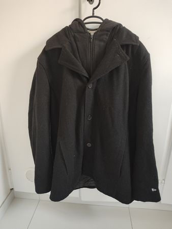 New Era Wool Hooded Jacket – Black, EUR 2XL/US XL