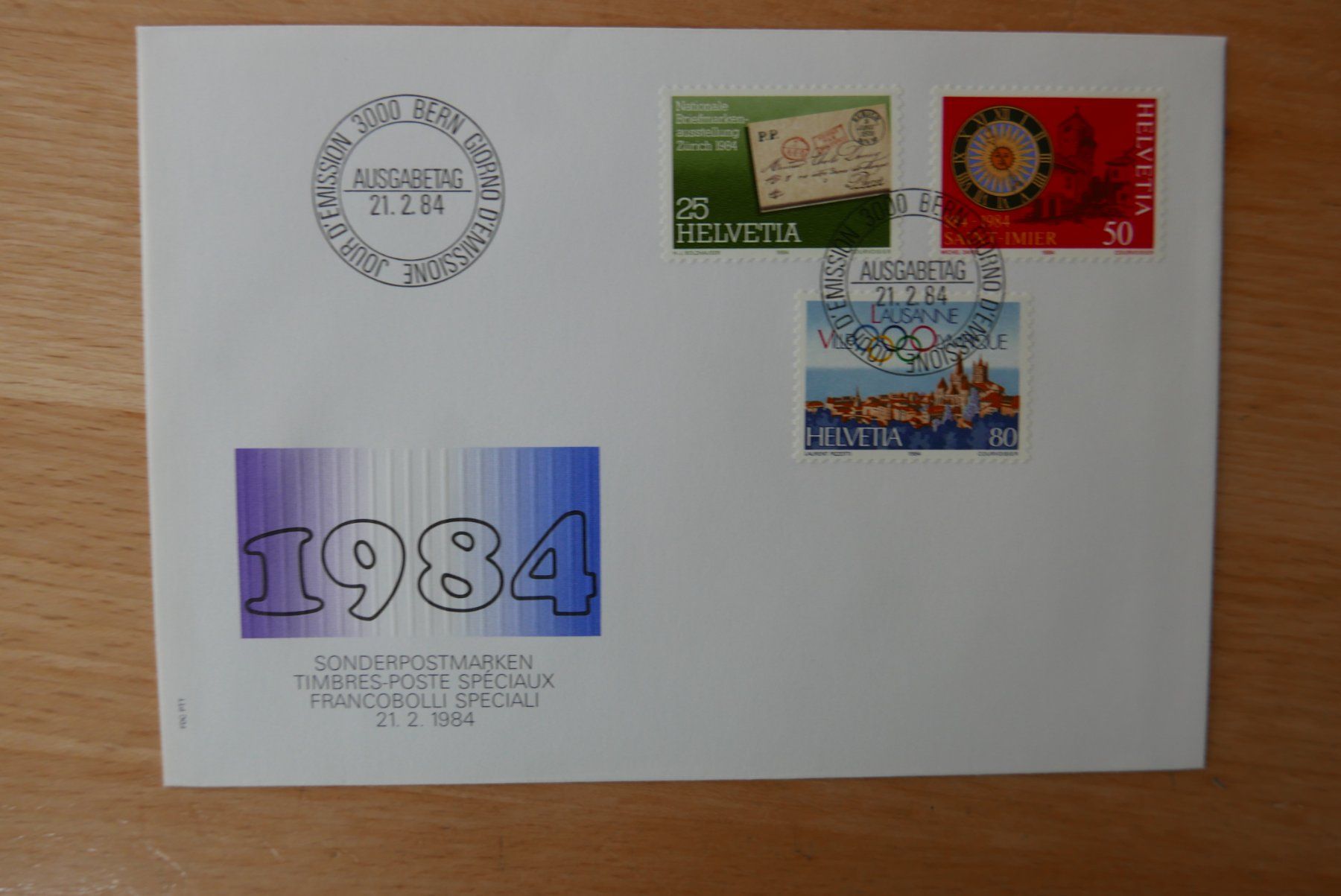 Tous les timbres: Sonderpostmarken 1984 – D'occasion à Rotkreuz par nigal
