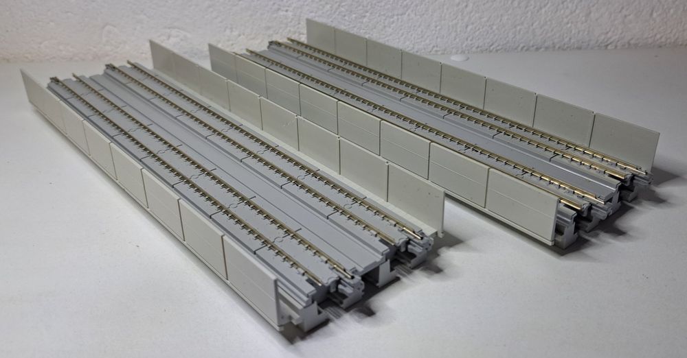 Rails Droits Kato Unitrack 248 Mm – Échelle N, Pour Modélisme Ferroviaire