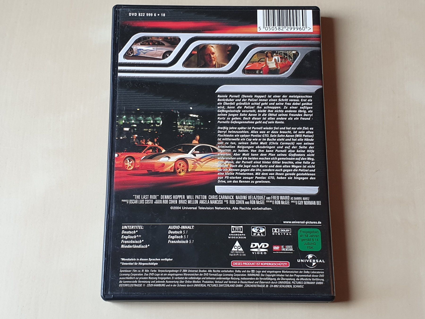 Alle DVDs: The Last Ride – Gebraucht aus Stansstad von collectorsshop 1